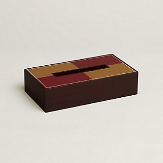 HERMES ティーボックス《Pleiade Pleiade en Casaque tissue box, small model | Hermès USA